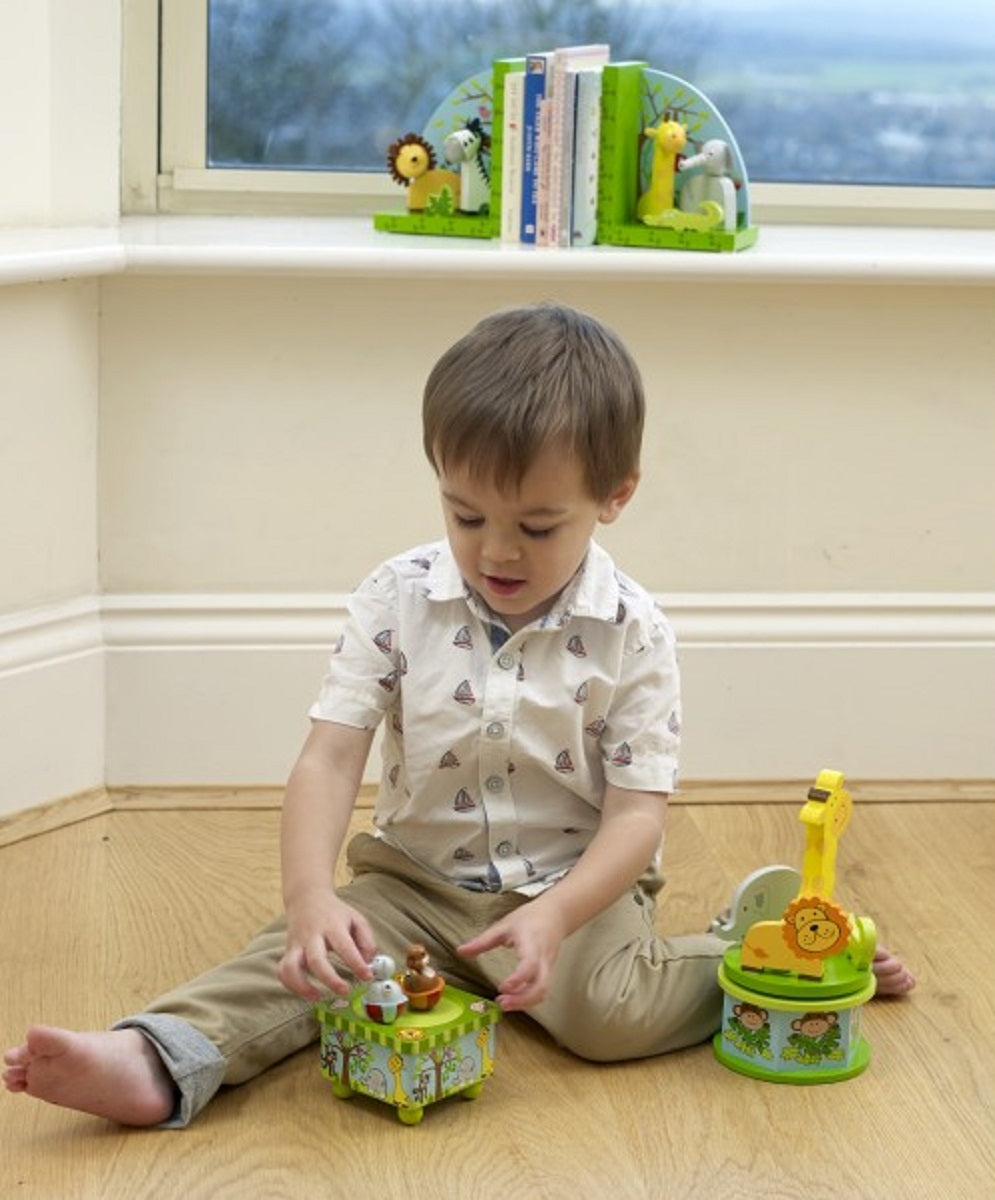 Safari Carousel Music Box 1