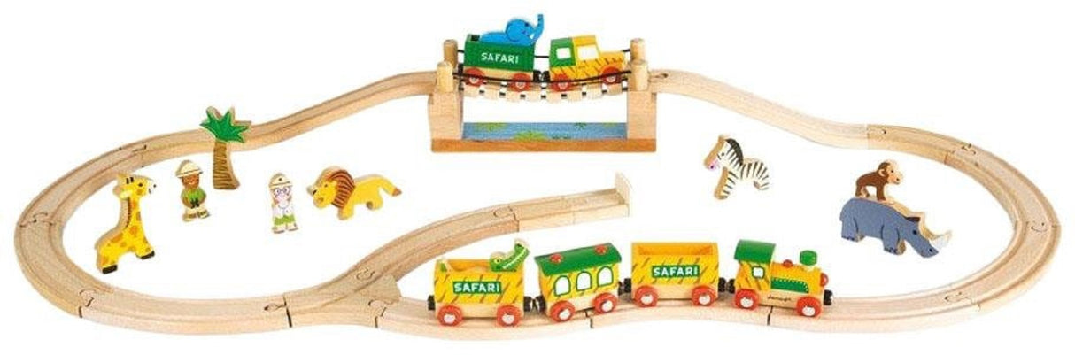 Janod Story Express Safari Train Set