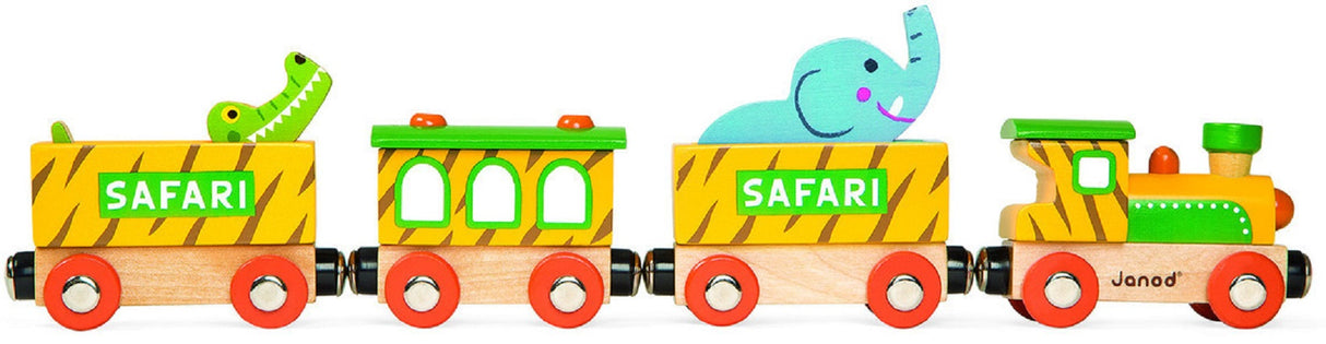 Janod Story Express Safari Train Set