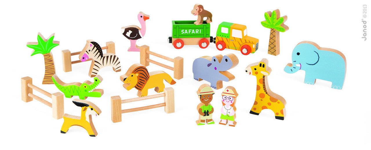 Janod Safari Play World