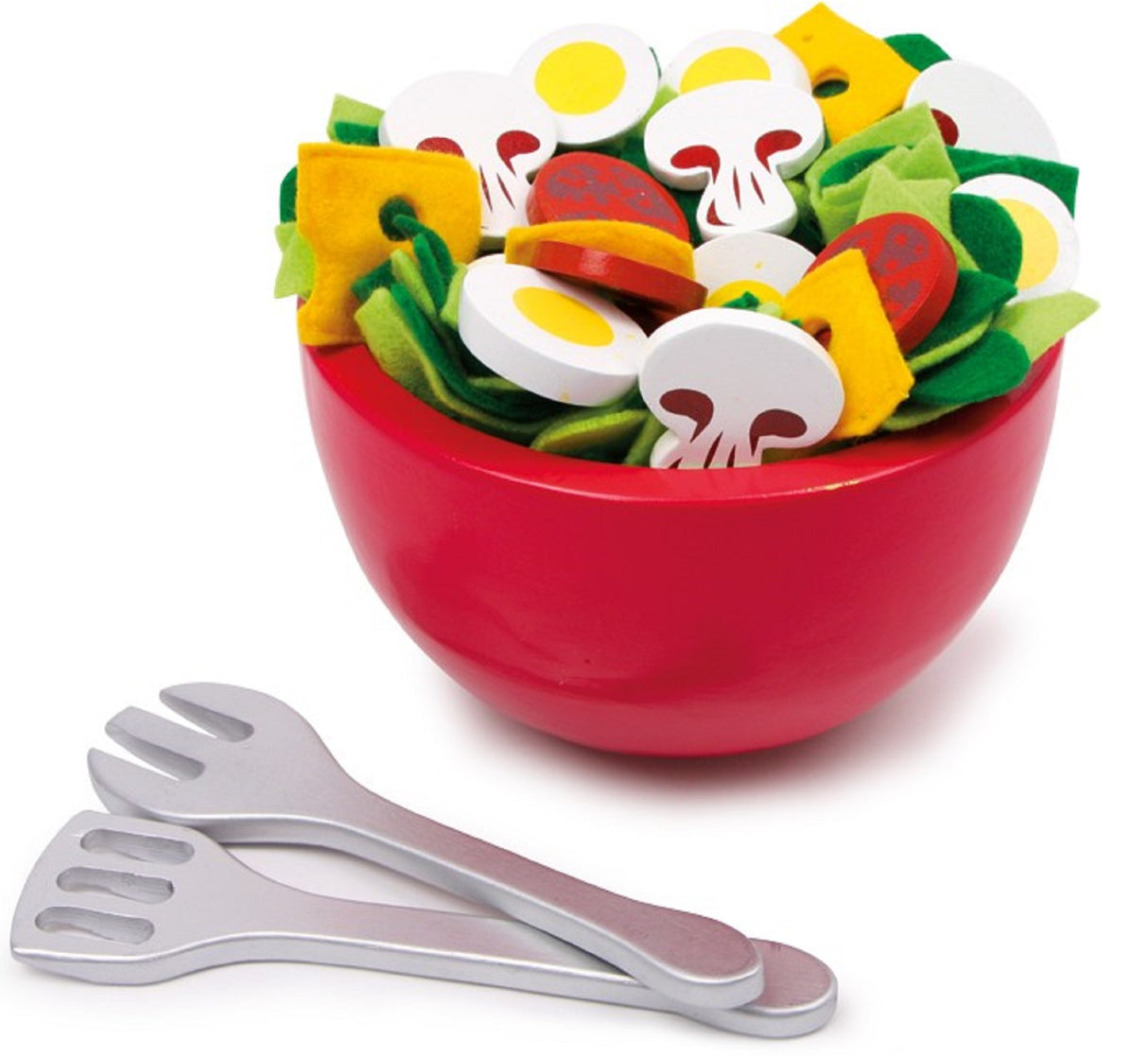 Wooden Salad Bowl Set