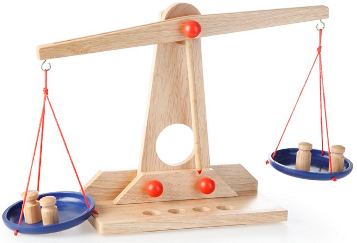 Traditional Wooden BalanceScales