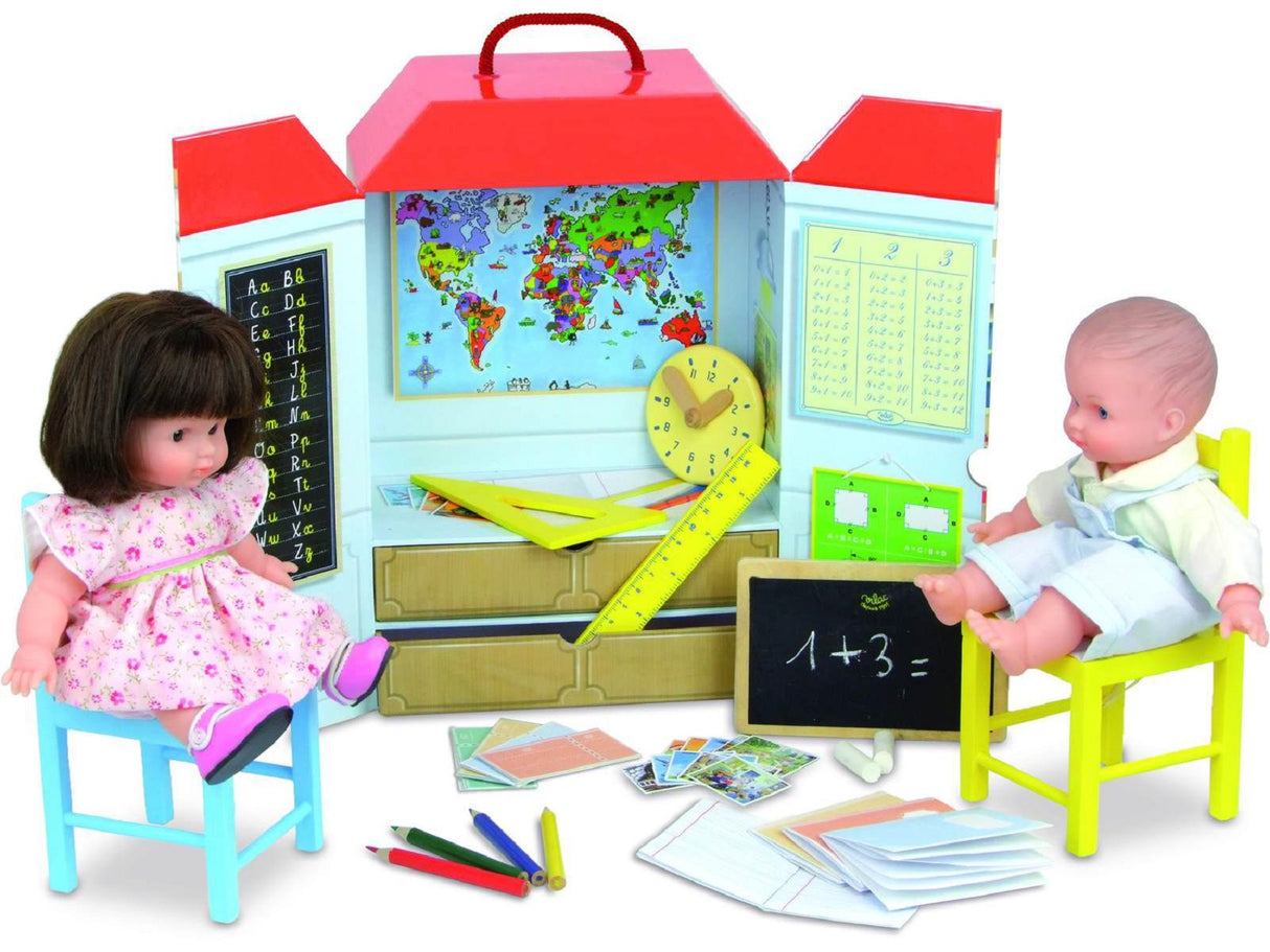 My Doll's School in a Suitcase