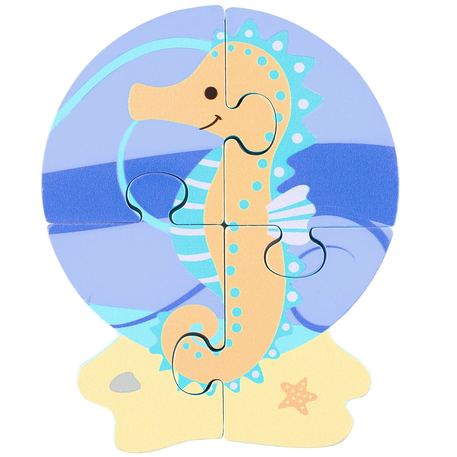 Mini Puzzle in a Bag - Seahorse