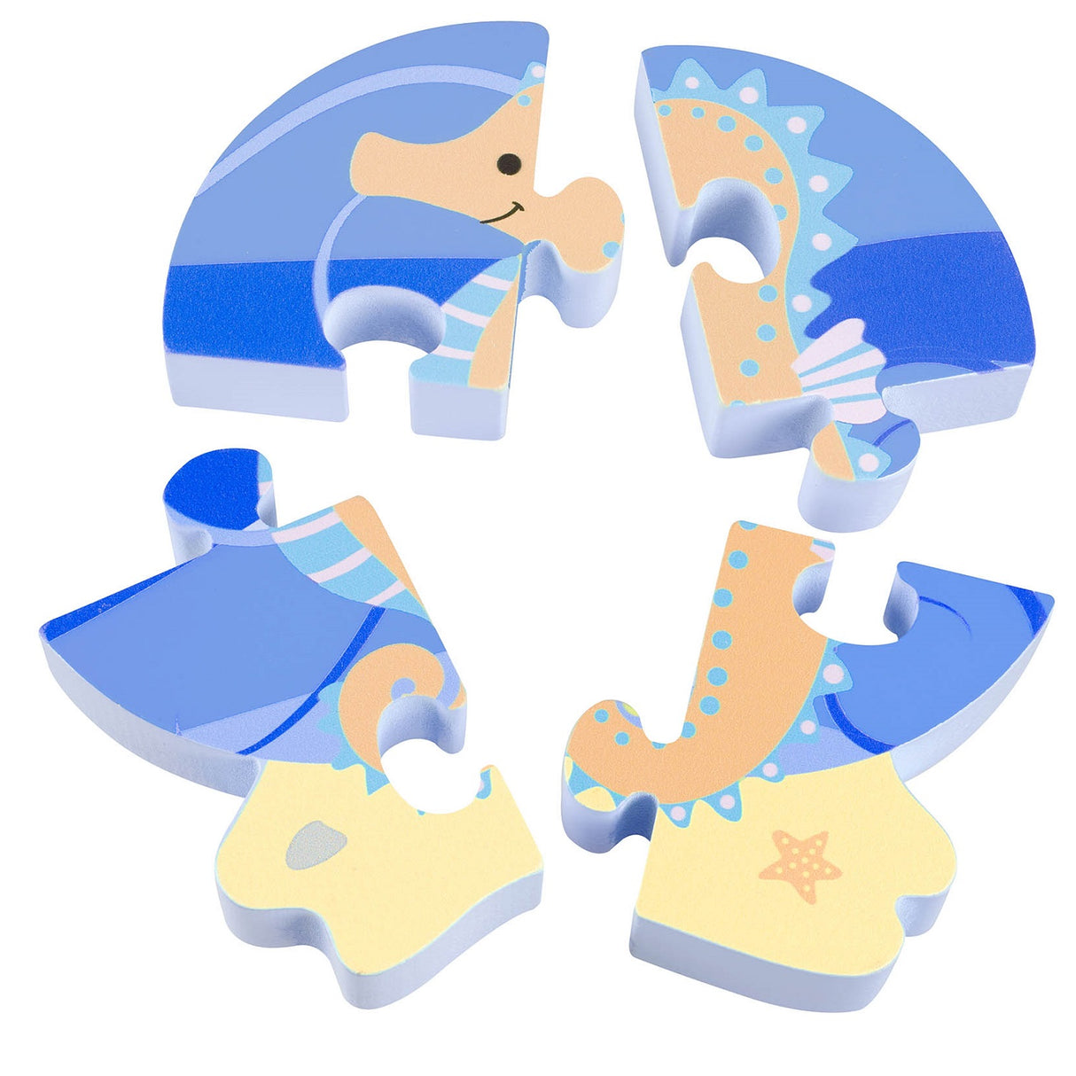 Mini Puzzle in a Bag - Seahorse