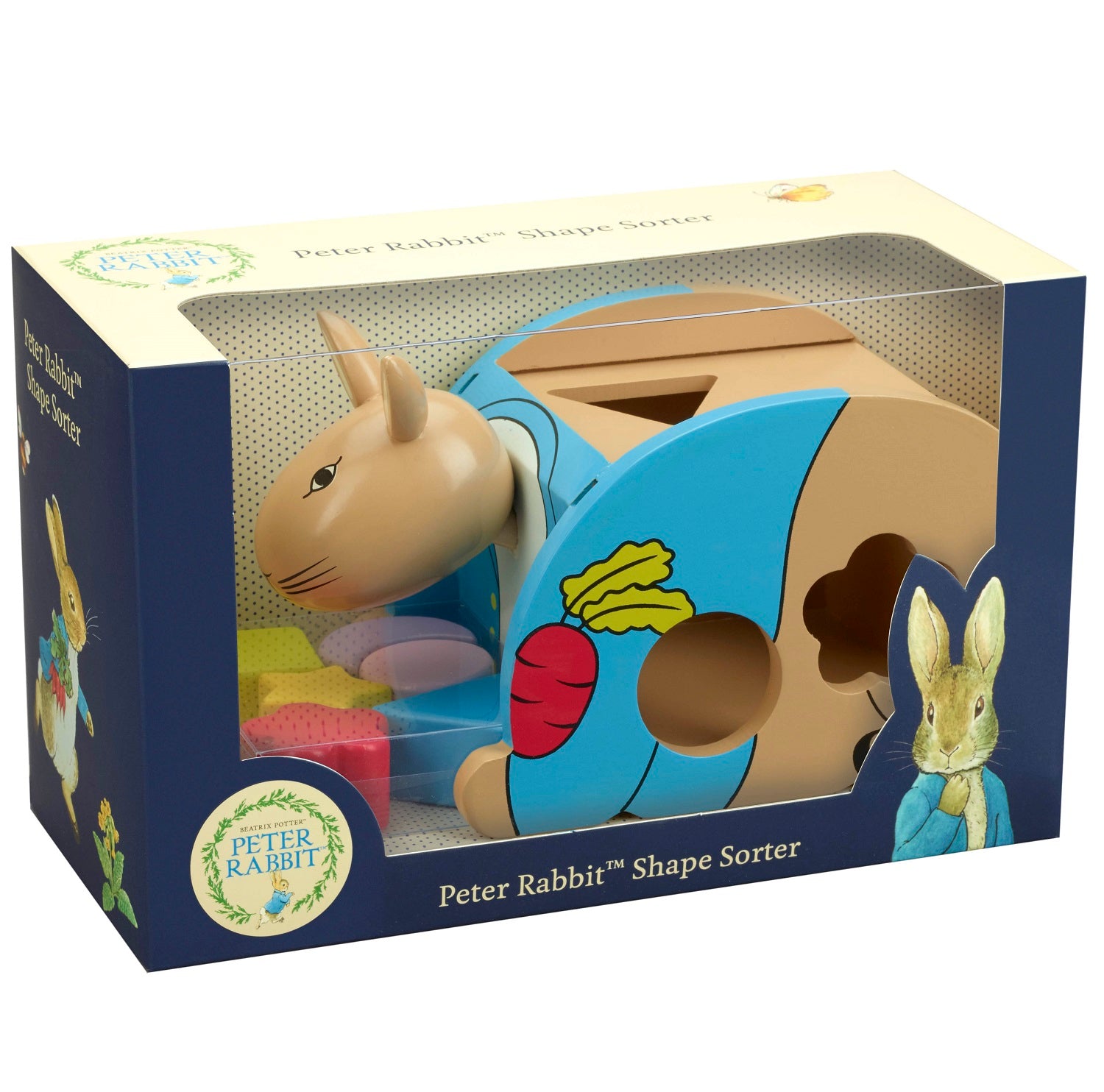 Peter Rabbit Wooden Shape Sorter