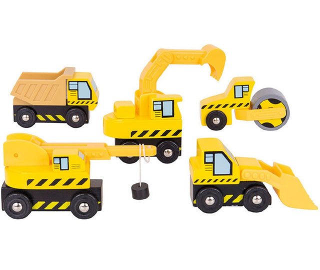 Bigjigs Construction Vehicles Set