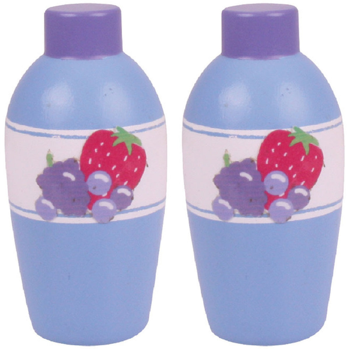 2 x Wooden Fruit Smoothies