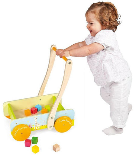 Sophie the Giraffe Walker with Blocks