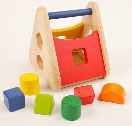 Wooden Sorting Basket