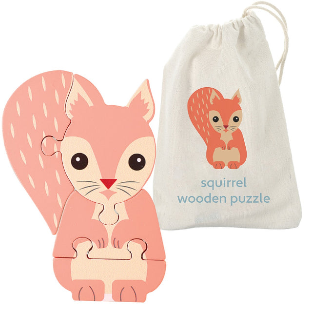 Mini Puzzle in a Bag - Squirrel