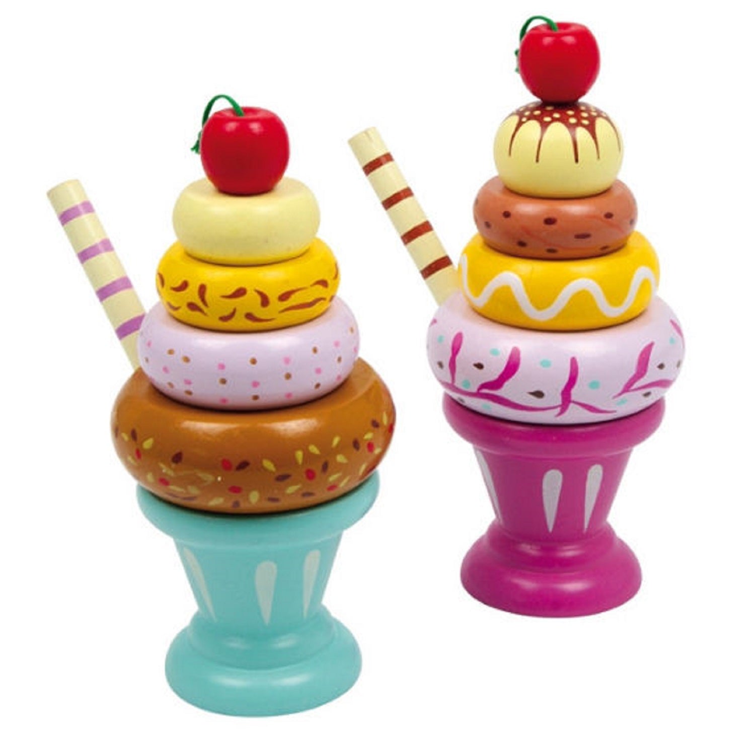 Stacking Ice Cream Sundae Set