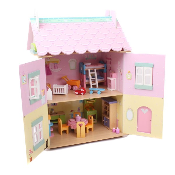 Le Toy Van Sweetheart Cottage with Furniture