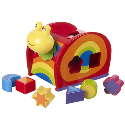 Wooden Snail Shape Sorter