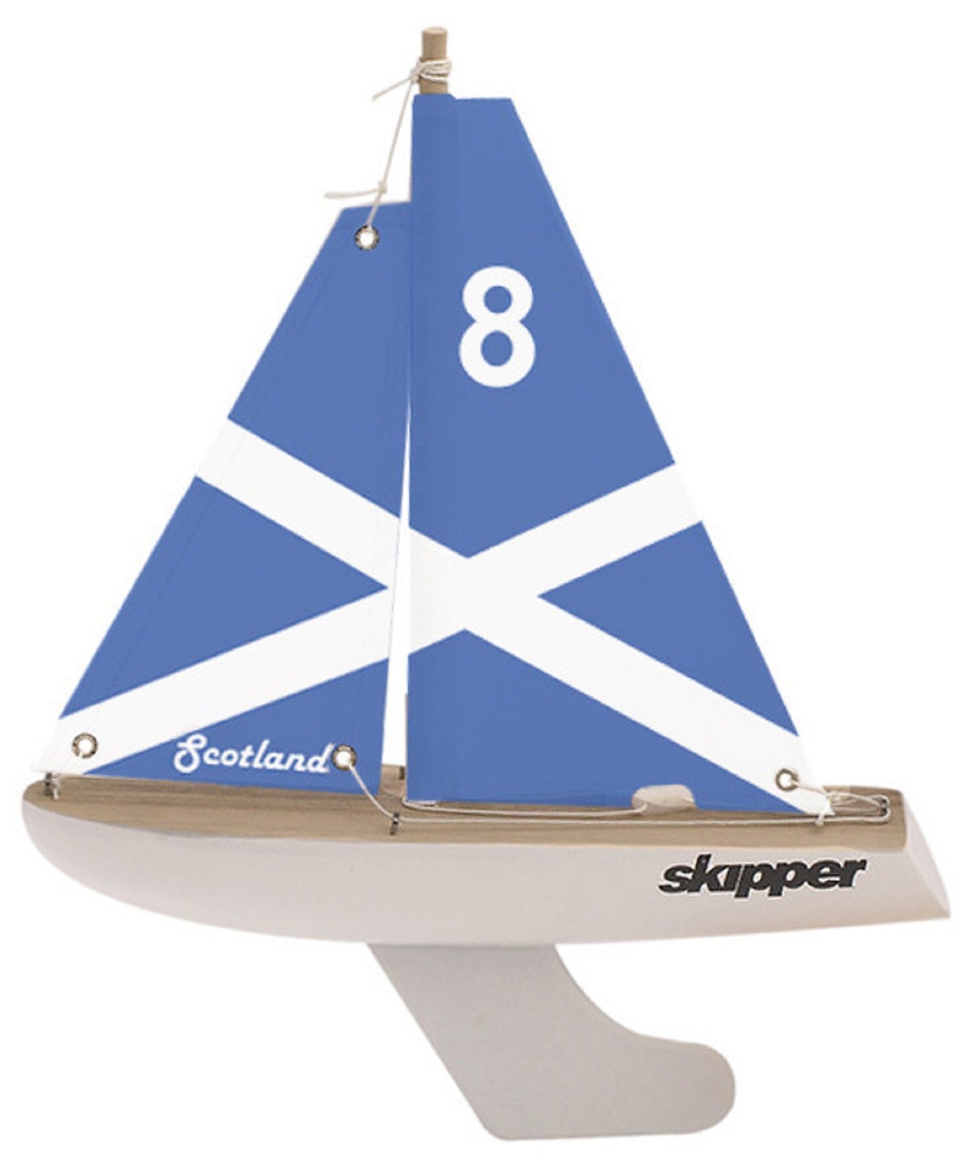 Scotland Flag 8 inch Pond Yacht