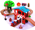 Bigjigs Fire and Rescue Train Set