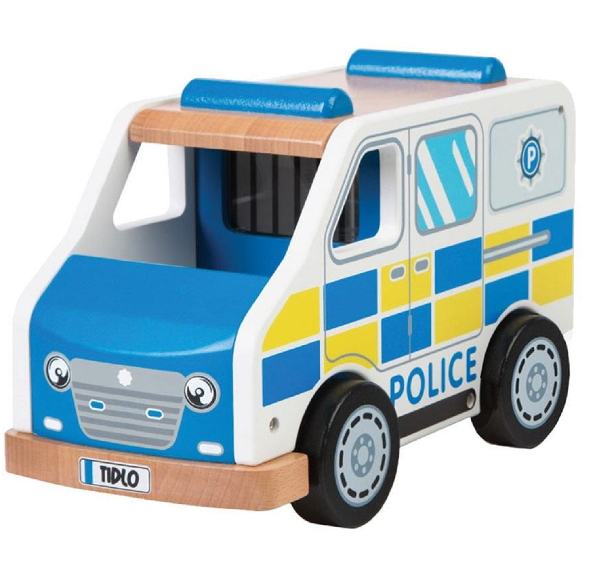 Wooden Police Van