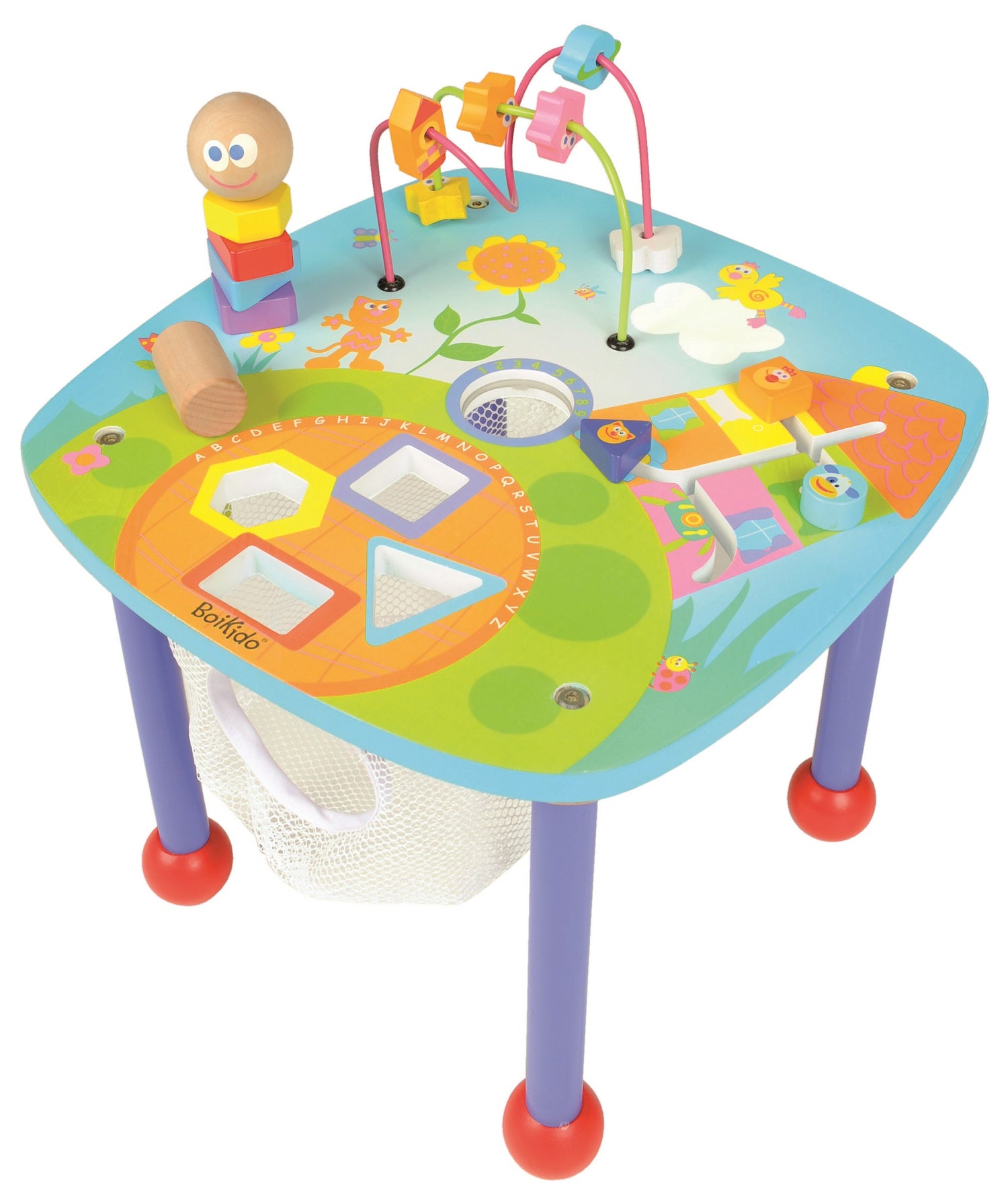 Children's Wooden Activity Table