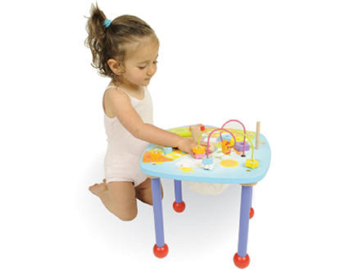 Children's Wooden Activity Table