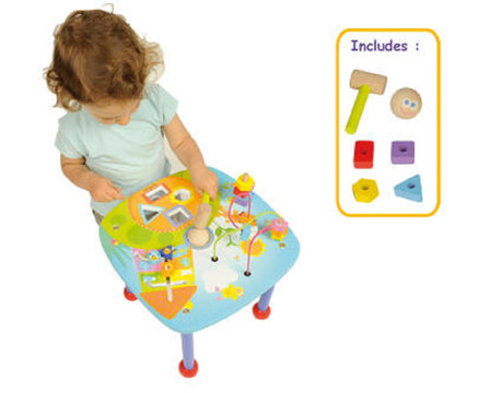 Children's Wooden Activity Table