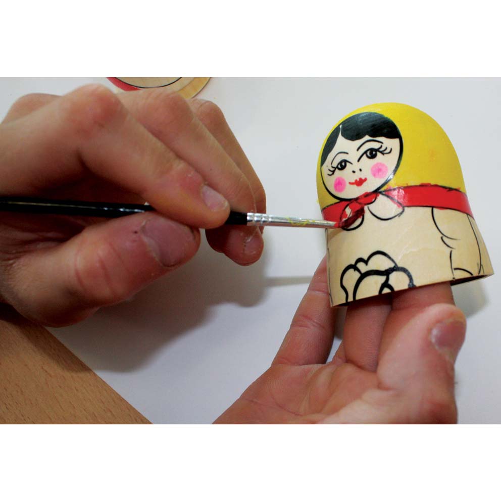Paint Your Own Russian Doll