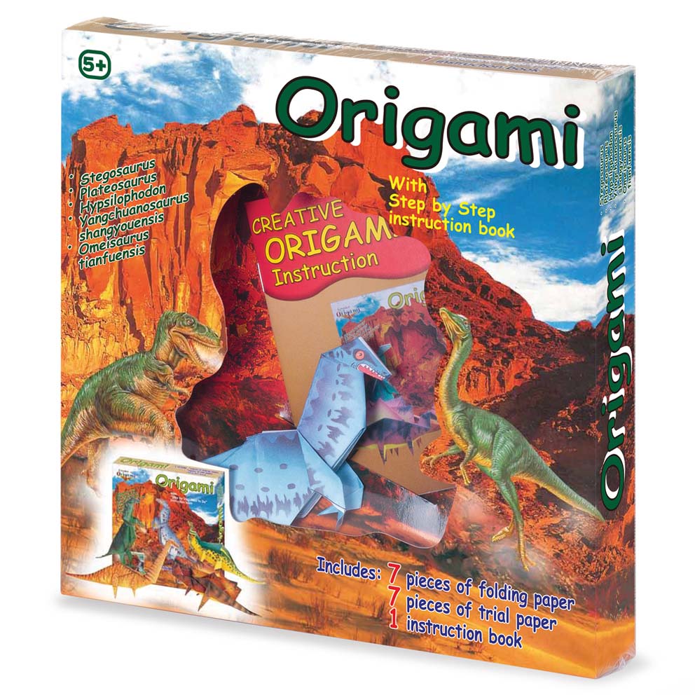 Dinosaur Origami