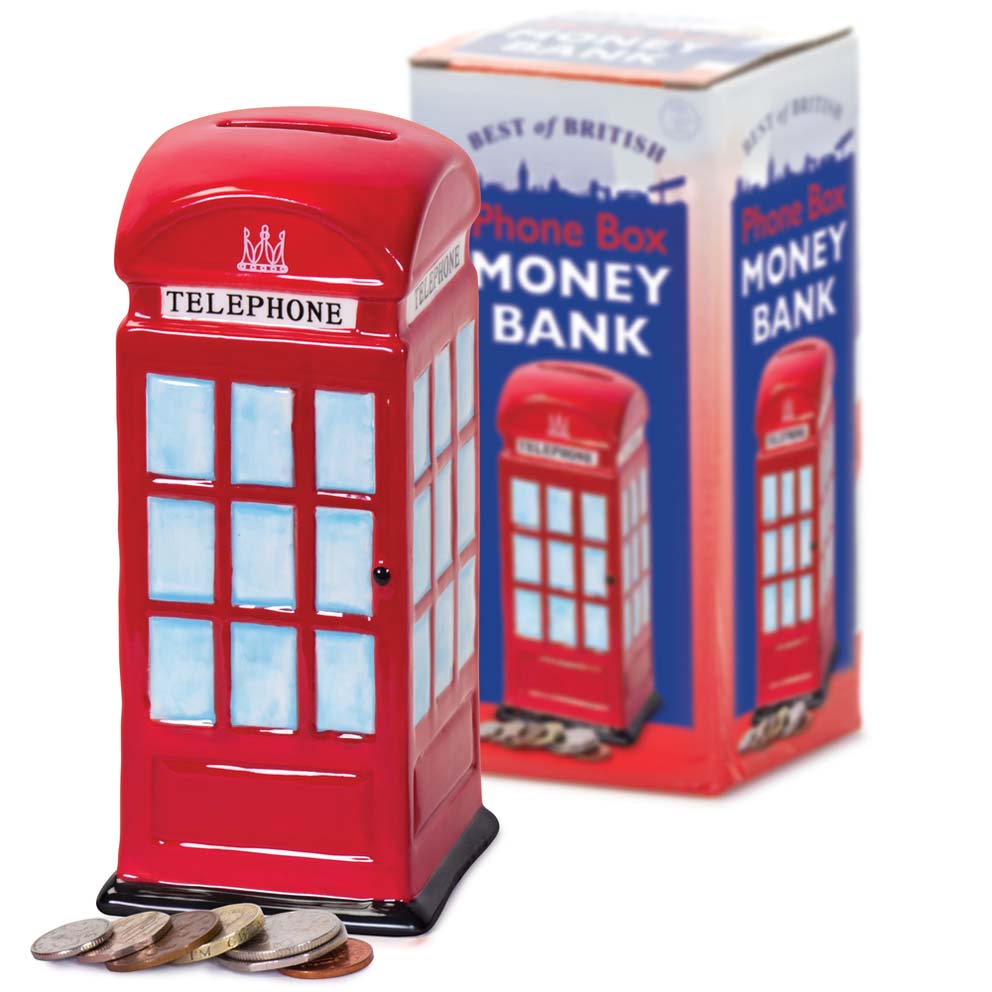 Telephone Box Money Box