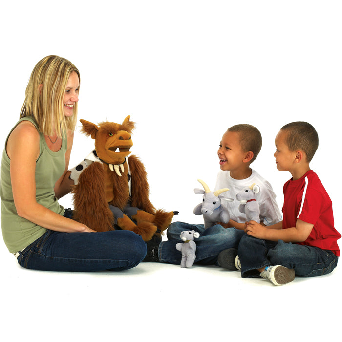 Three Billy Goats Gruff Storytime Puppets