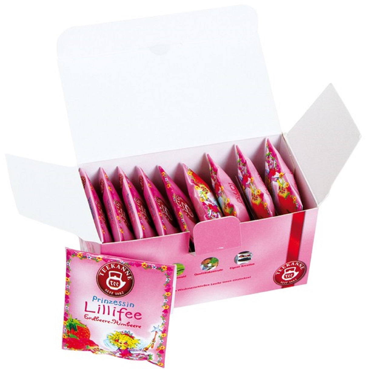 Box of 10 Wooden Tea Bags