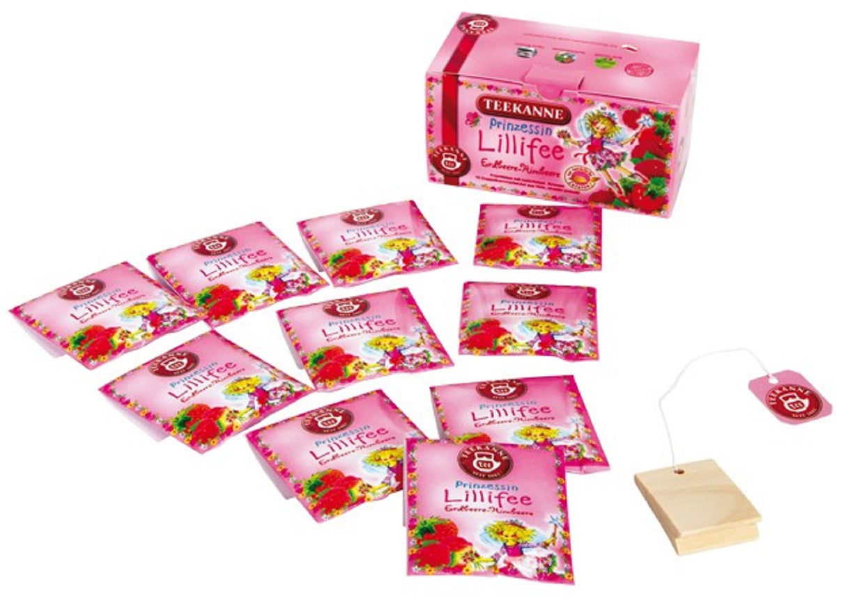 Box of 10 Wooden Tea Bags