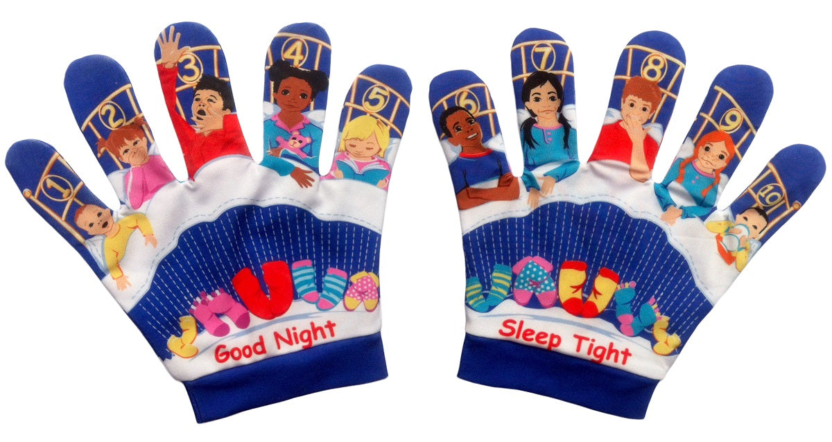 Ten in a Bed Song Mitts