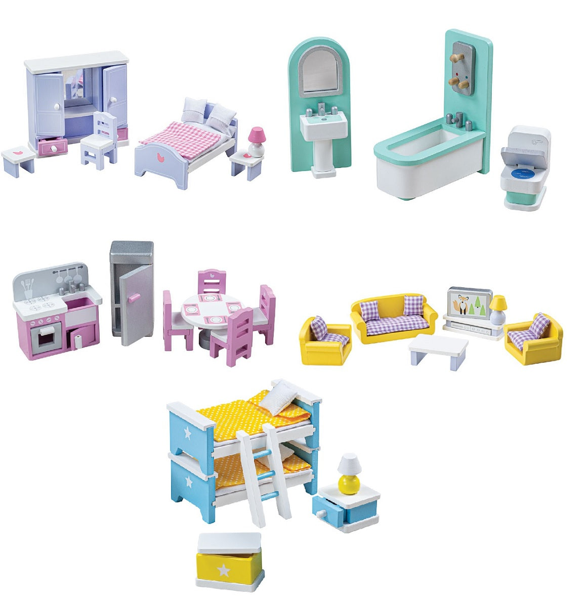 Butterfly Cottage Dolls House Bundle