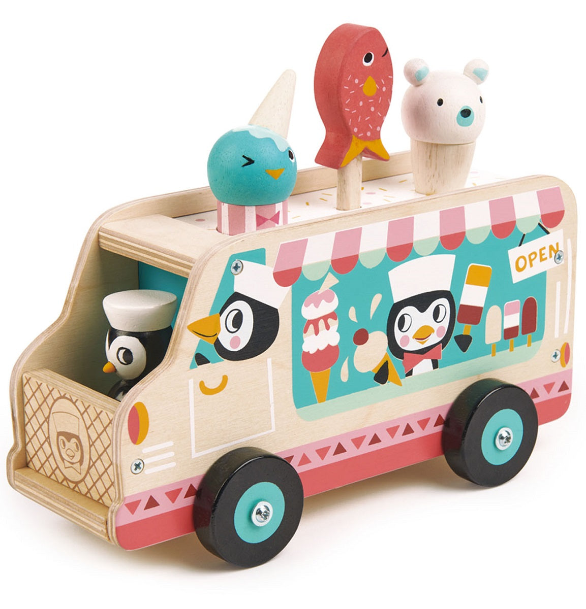 Tender Leaf Penguins Gelato Van