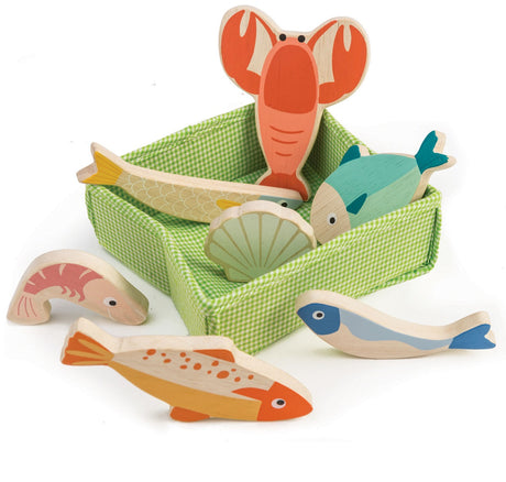 Tender Leaf Toys Fresh Fish Crate
