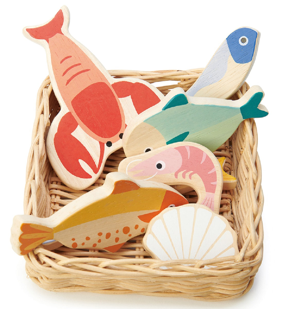 Tender Leaf Toys Seafood Basket