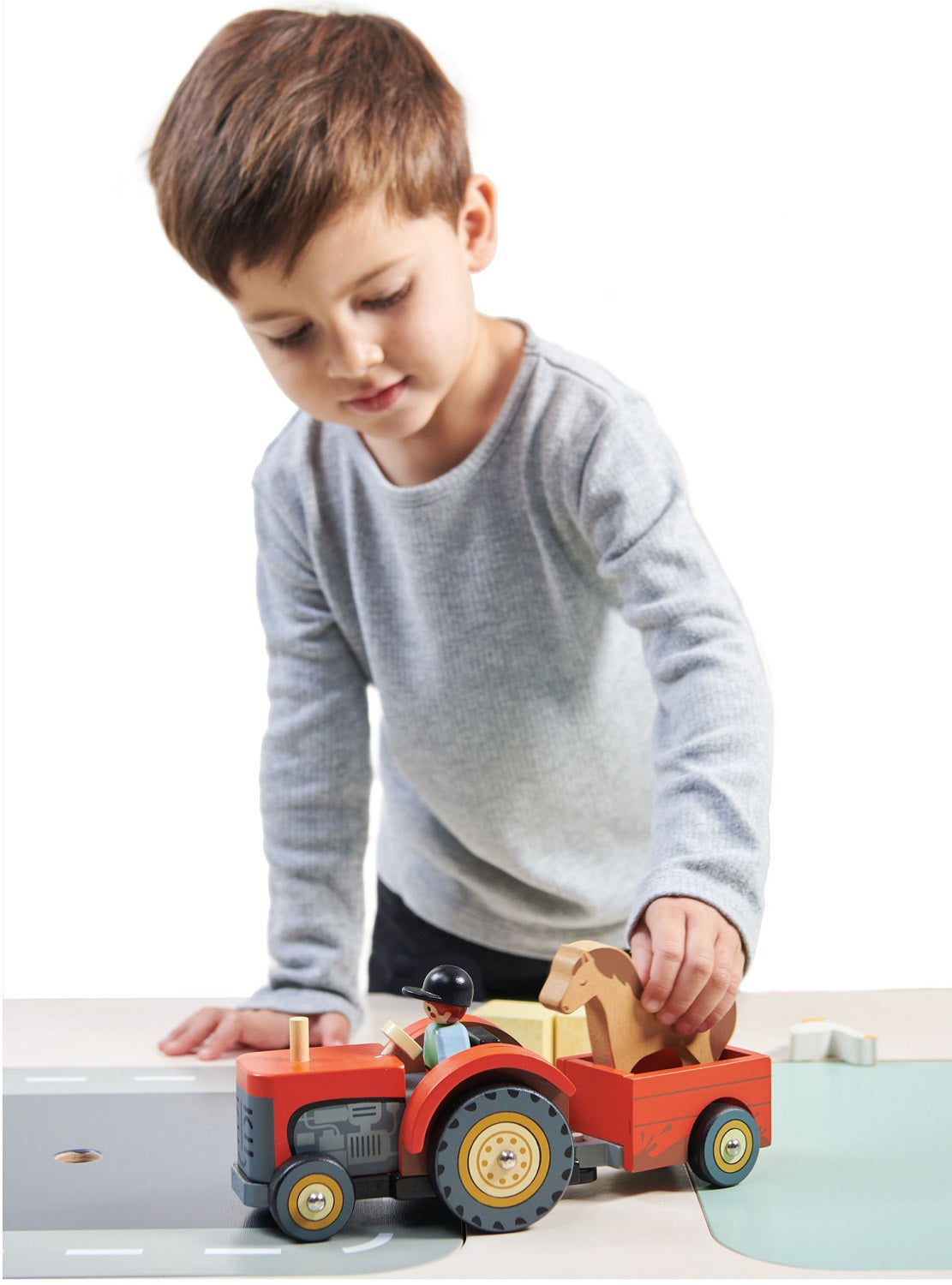 Tender Leaf Tractor and Trailer