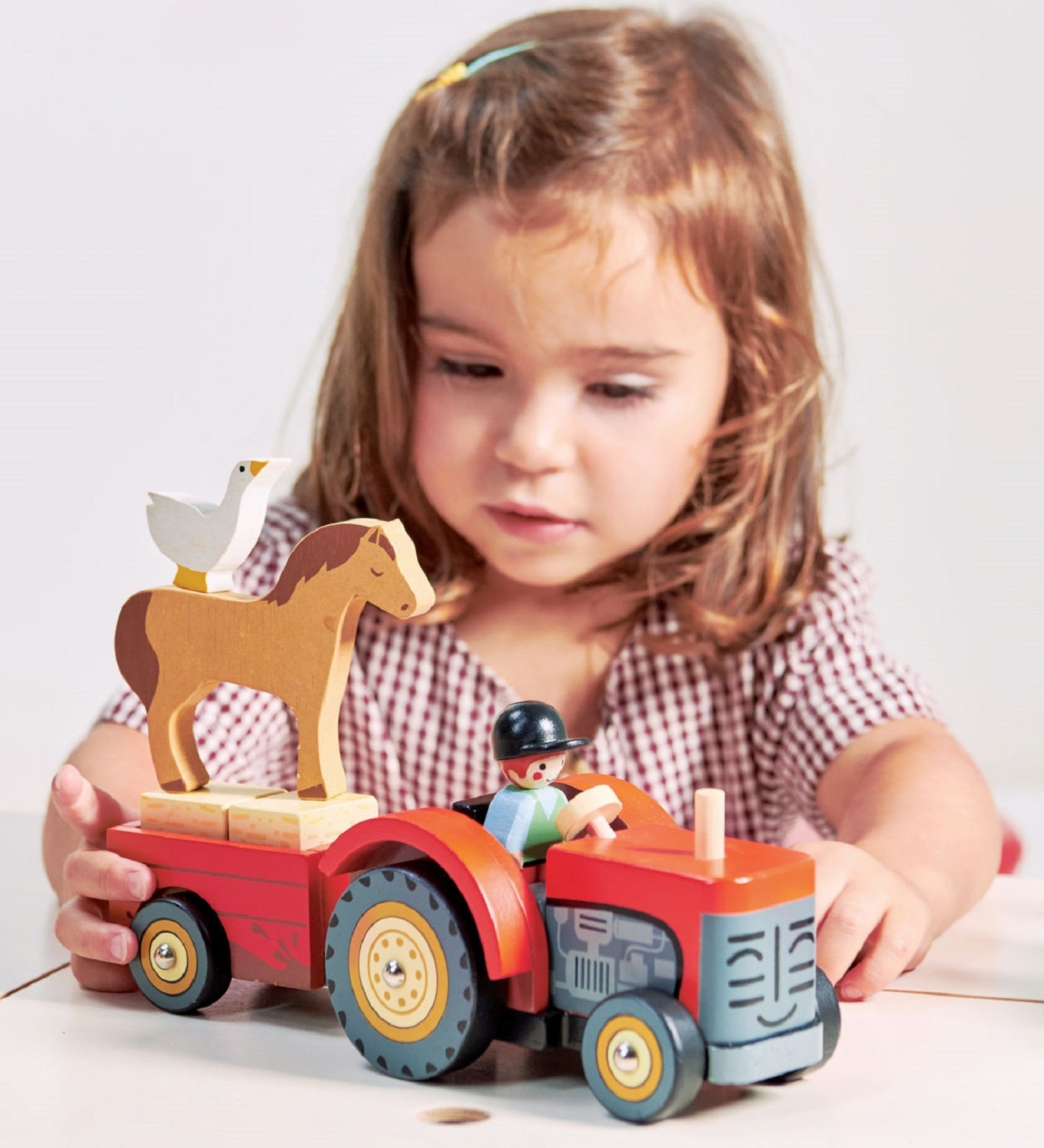 Tender Leaf Tractor and Trailer