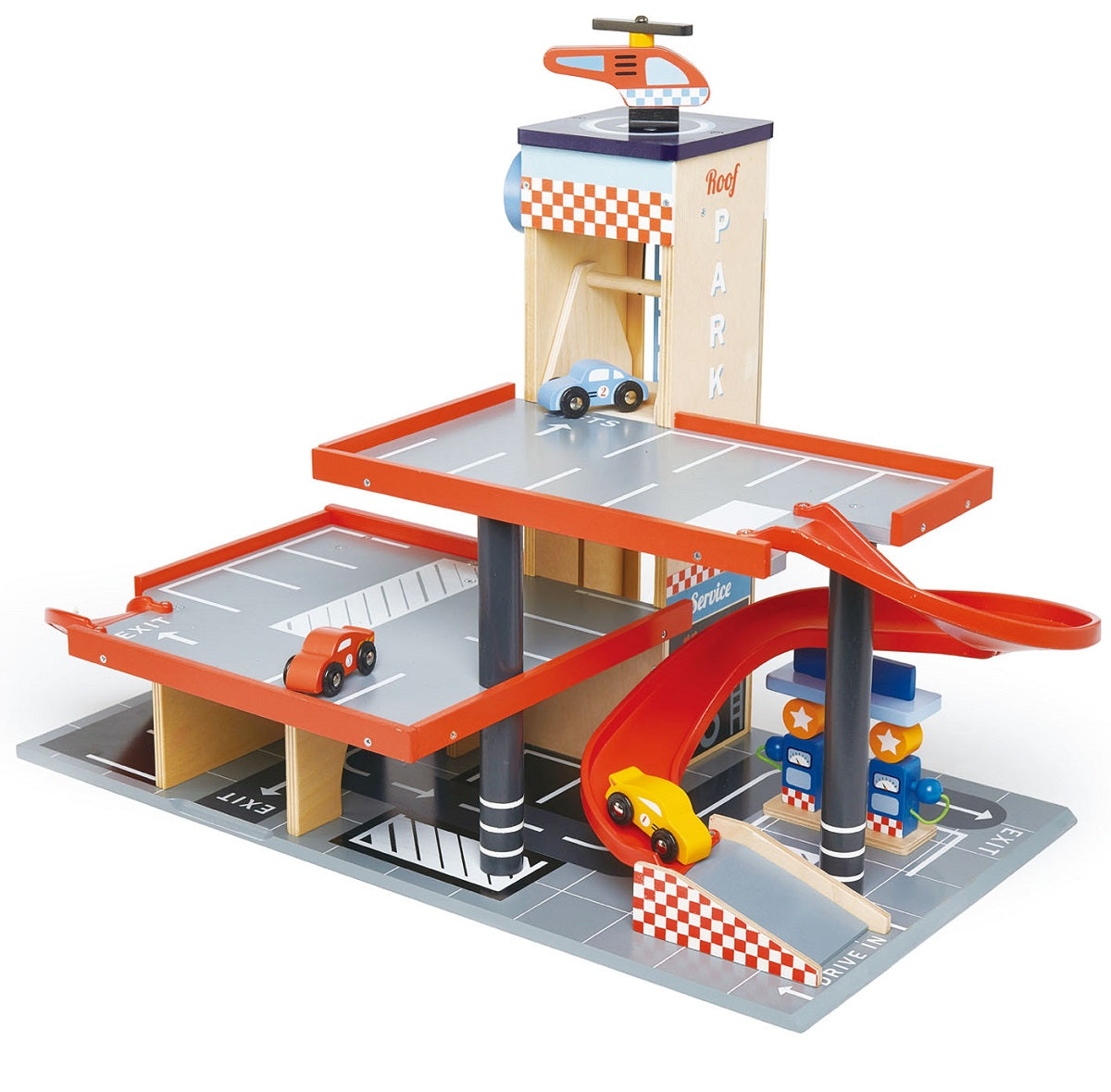 Tender Leaf Blue Bird Service Station Garage