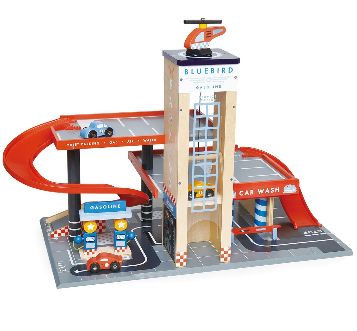 Tender Leaf Blue Bird Service Station Garage