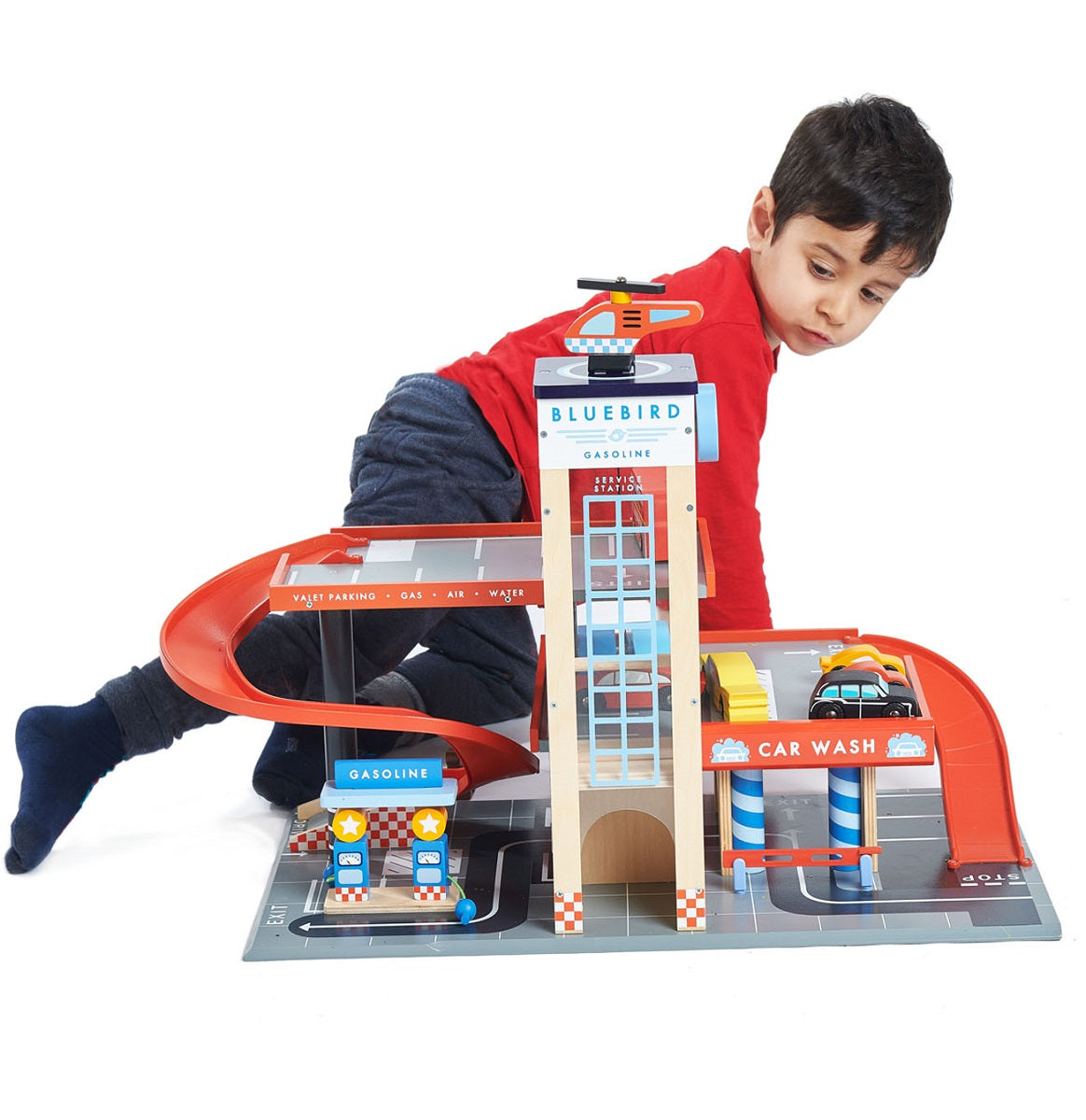 Tender Leaf Blue Bird Service Station Garage