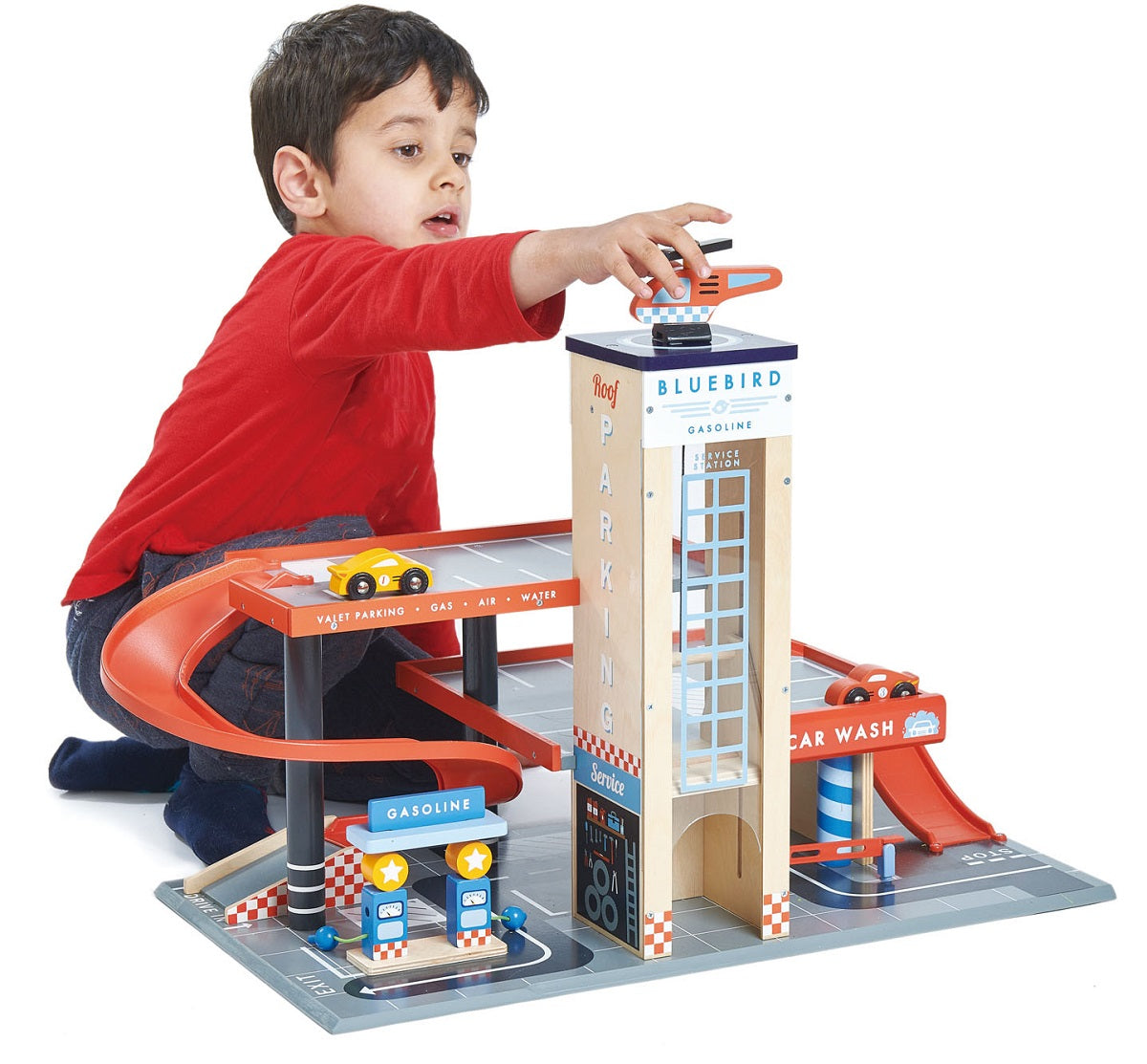 Tender Leaf Blue Bird Service Station Garage