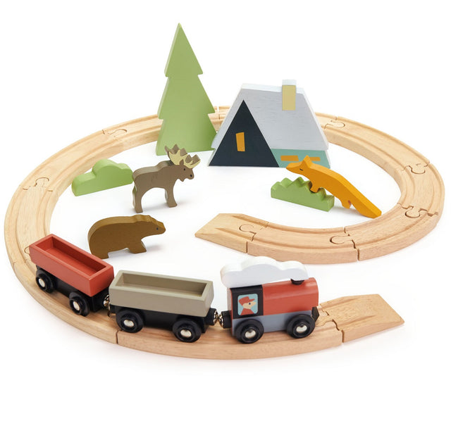 Tender Leaf Treetops Train Set
