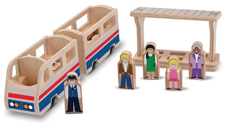 Melissa and Doug Train & Platform Set