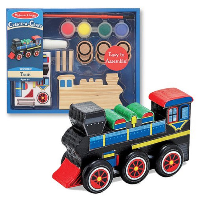 Decorate Your Own Wooden Train