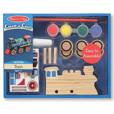 Decorate Your Own Wooden Train