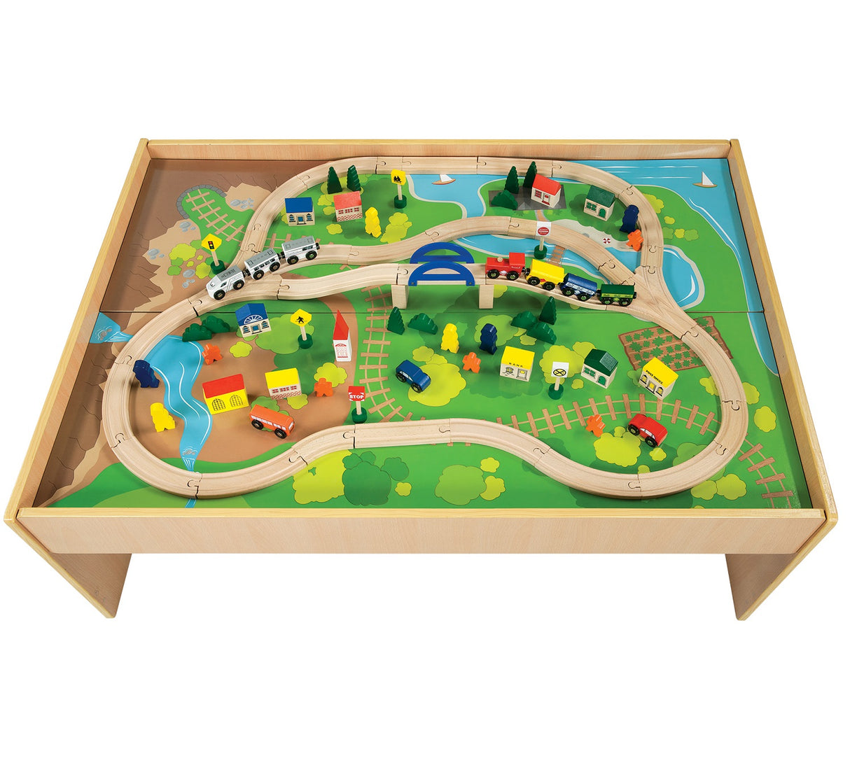 John Crane All Aboard Train Set Table