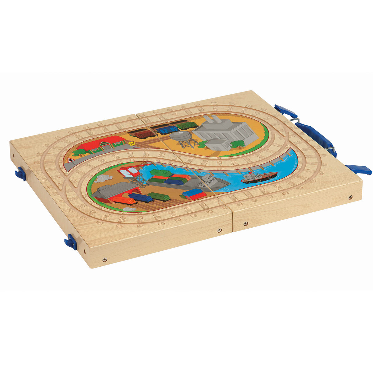 Wooden Travel Train Case