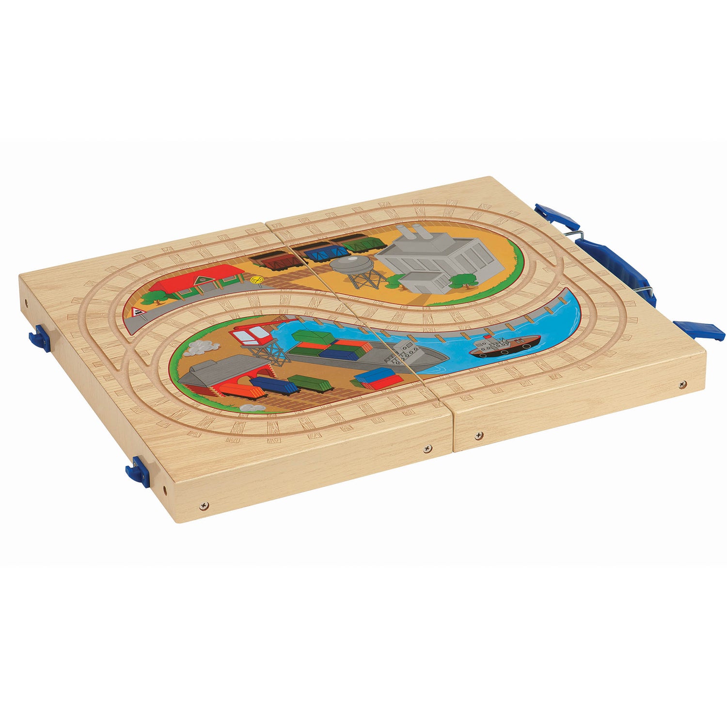 Wooden Travel Train Case