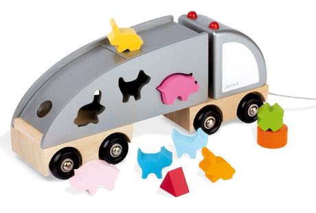 Janod Shape Sorting Truck