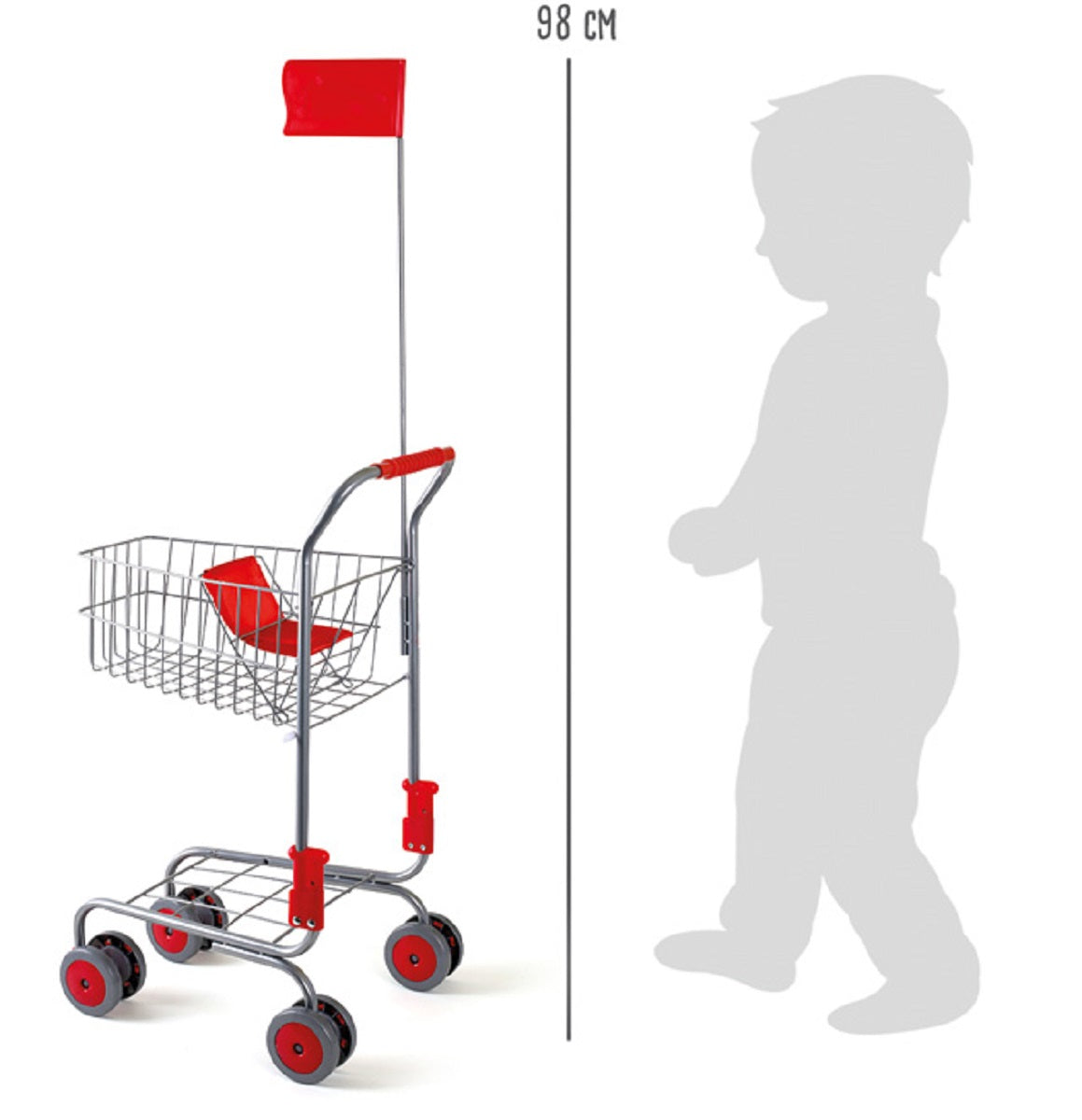 Metal Shopping Trolley